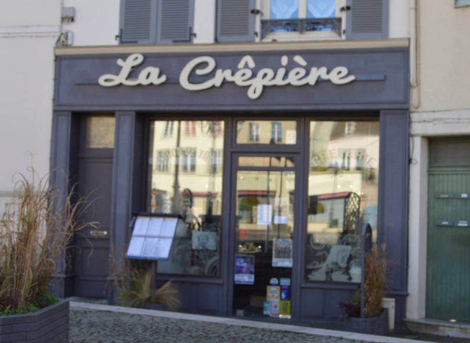 Enseigne "La crêpière" - PVC expansé 10mm